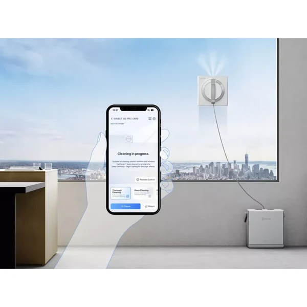 Robot de limpieza de ventanas ECOVACS Winbot W2 Pro Omni EU - Imagen de 17