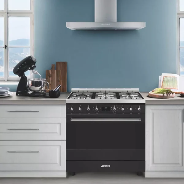 Cocina de gas SMEG C95GMCMB2 - Imagen de 7