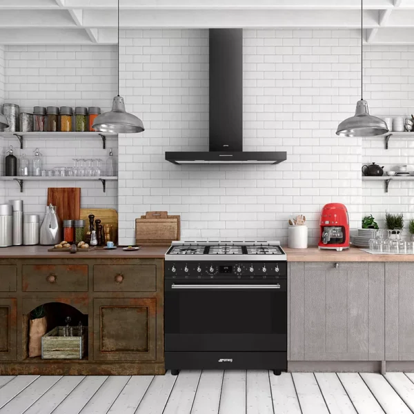 Cocina de gas SMEG C95GMCMB2 - Imagen de 8