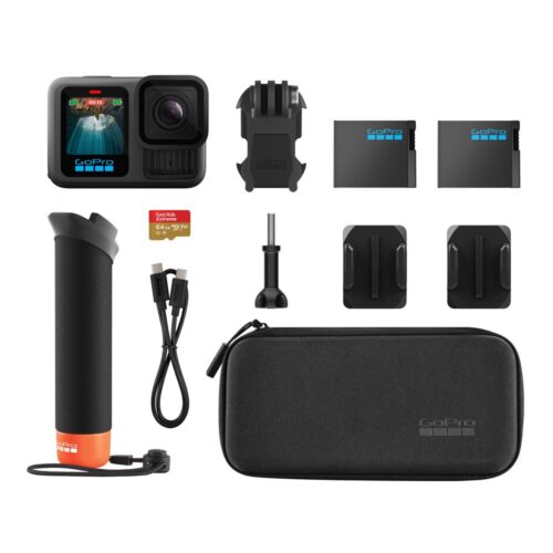 Paquete de cámara deportiva GoPro HERO13 Black + accesorios