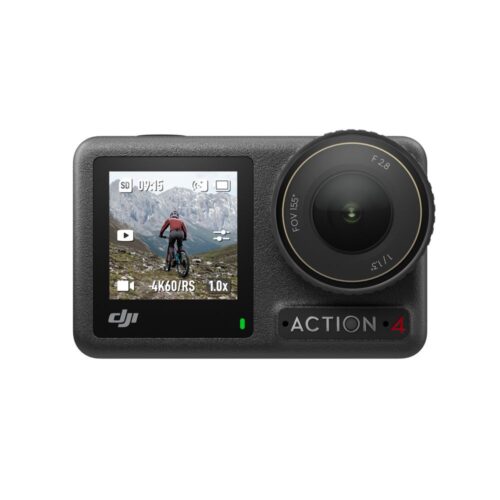 DJI Osmo Action 4 Standard Combo Cámara Deportiva Negro