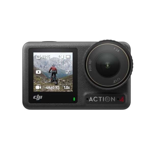 DJI Osmo Action 4 Standard Combo Cámara Deportiva Negro