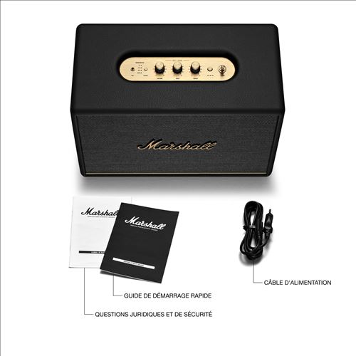 Marshall Woburn III Altavoz Bluetooth Inalámbrico Negro
