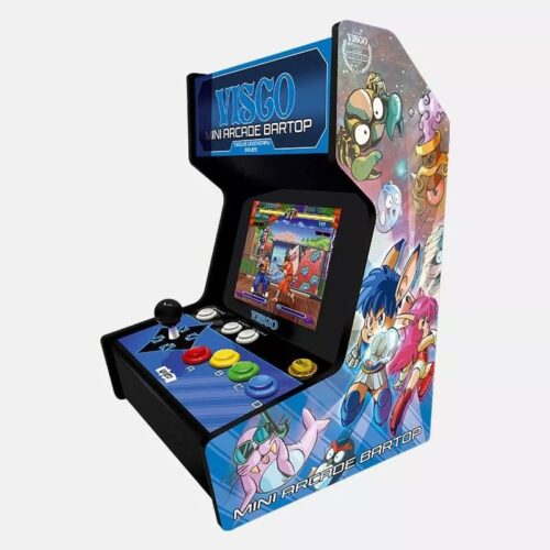 Mini Arcade Bartop Solo Para Juegos Visco