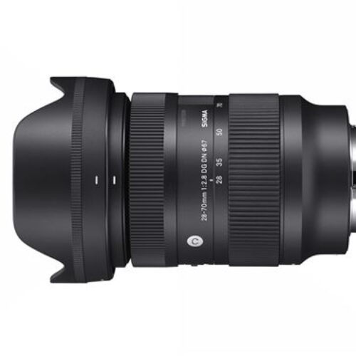 Sigma 28-70mm f/2.8 DG DN Lente sin espejo negro contemporáneo para Sony FE