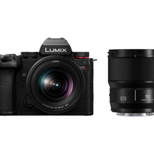 Panasonic Lumix S5 Mark II + S 20-60mm f/3.5-5.6 + S 50mm f/1.8 Paquete sin espejo